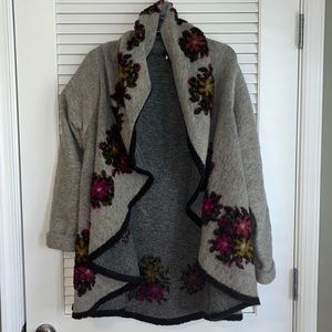 Wool cape, poncho made in Italy